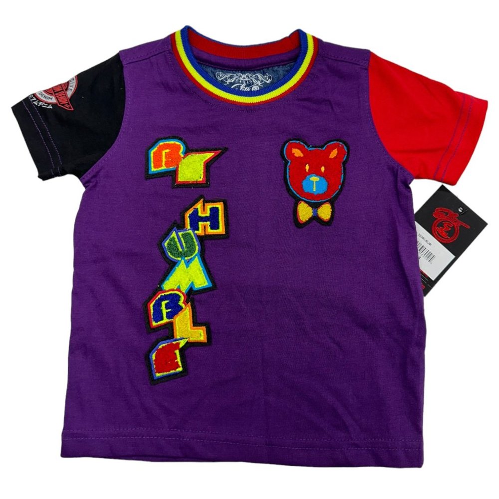 Elite Premium Denim Purple Be Humble Tee (2-3)